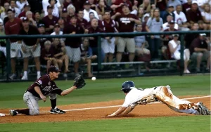 sliding into third